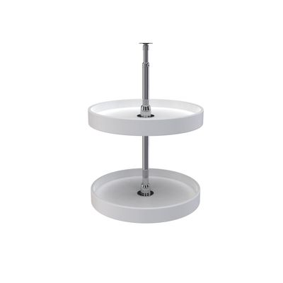 Rev-A-Shelf 18" FC WHITE POLY UPP PANTRY SET 6072-18-11-52