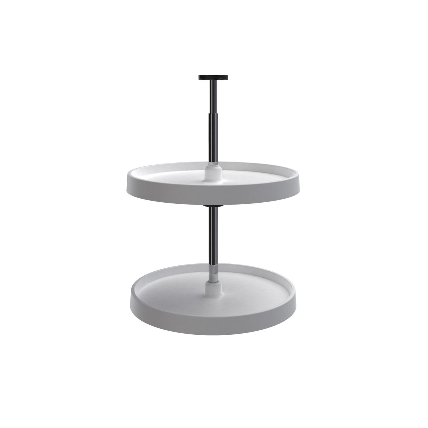 Rev-A-Shelf 18" FULL CIRCLE VALUE LINE 2 TRAY WHITE SET 3072-18-11-52