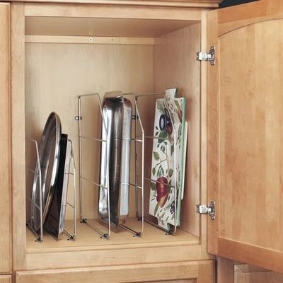 Rev-A-Shelf 18" HIGH CHROME TRAY DIVIDER 597-18CR-10