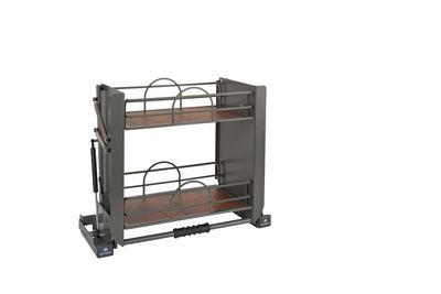 Rev-A-Shelf 24" ORION GREY PULL-DOWN SHELF - WC REV SPRINGS 5PD-24FOG