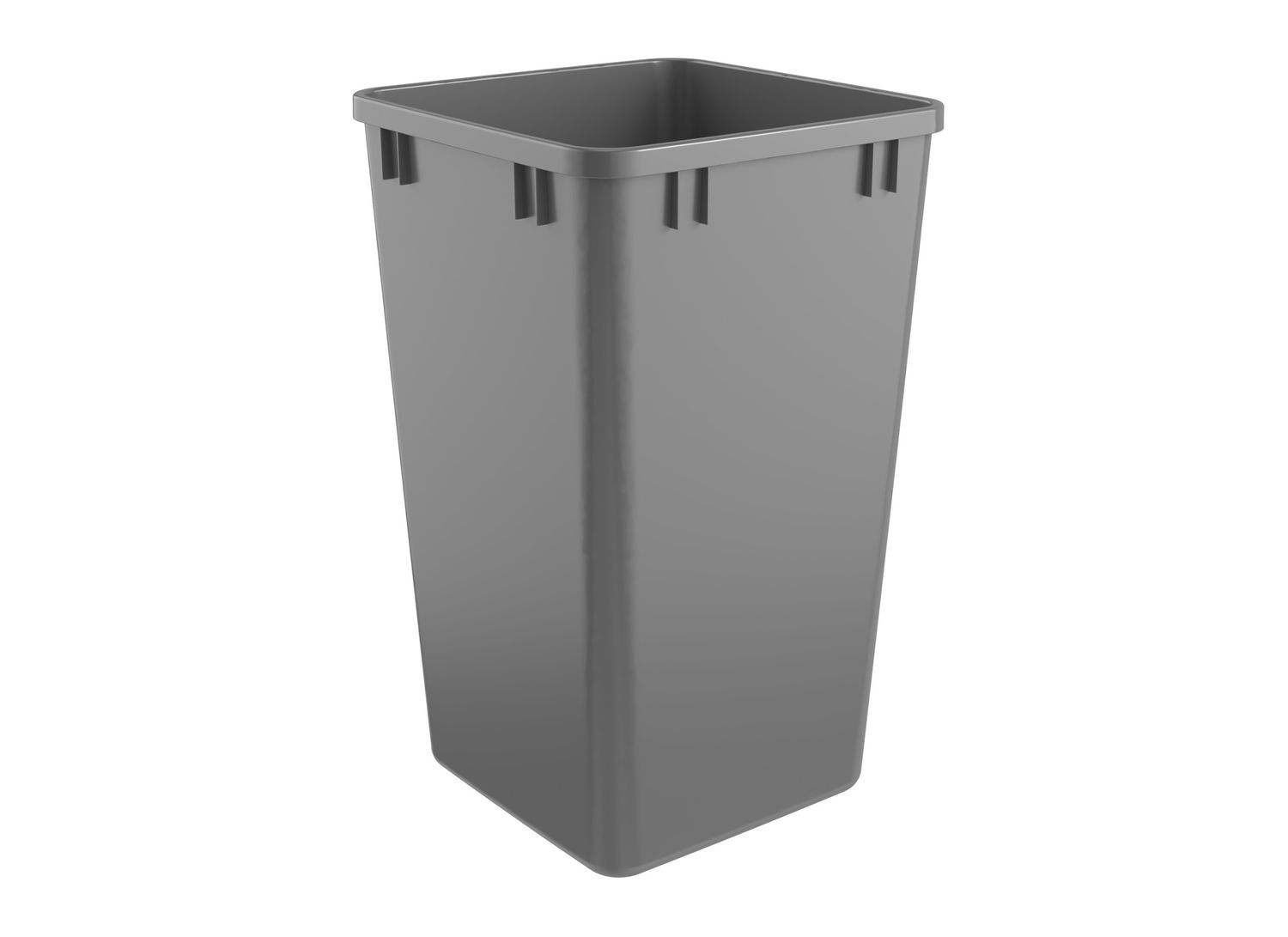 Rev-A-Shelf 27 QUART RAS SILVER WASTE CONTAINER RV-1024-17-52