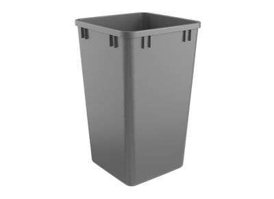 Rev-A-Shelf 27 QUART RAS SILVER WASTE CONTAINER RV-1024-17-52