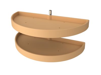 Rev-A-Shelf 33" HALF-MOON ALMOND PIVOT 6842-33-15-570