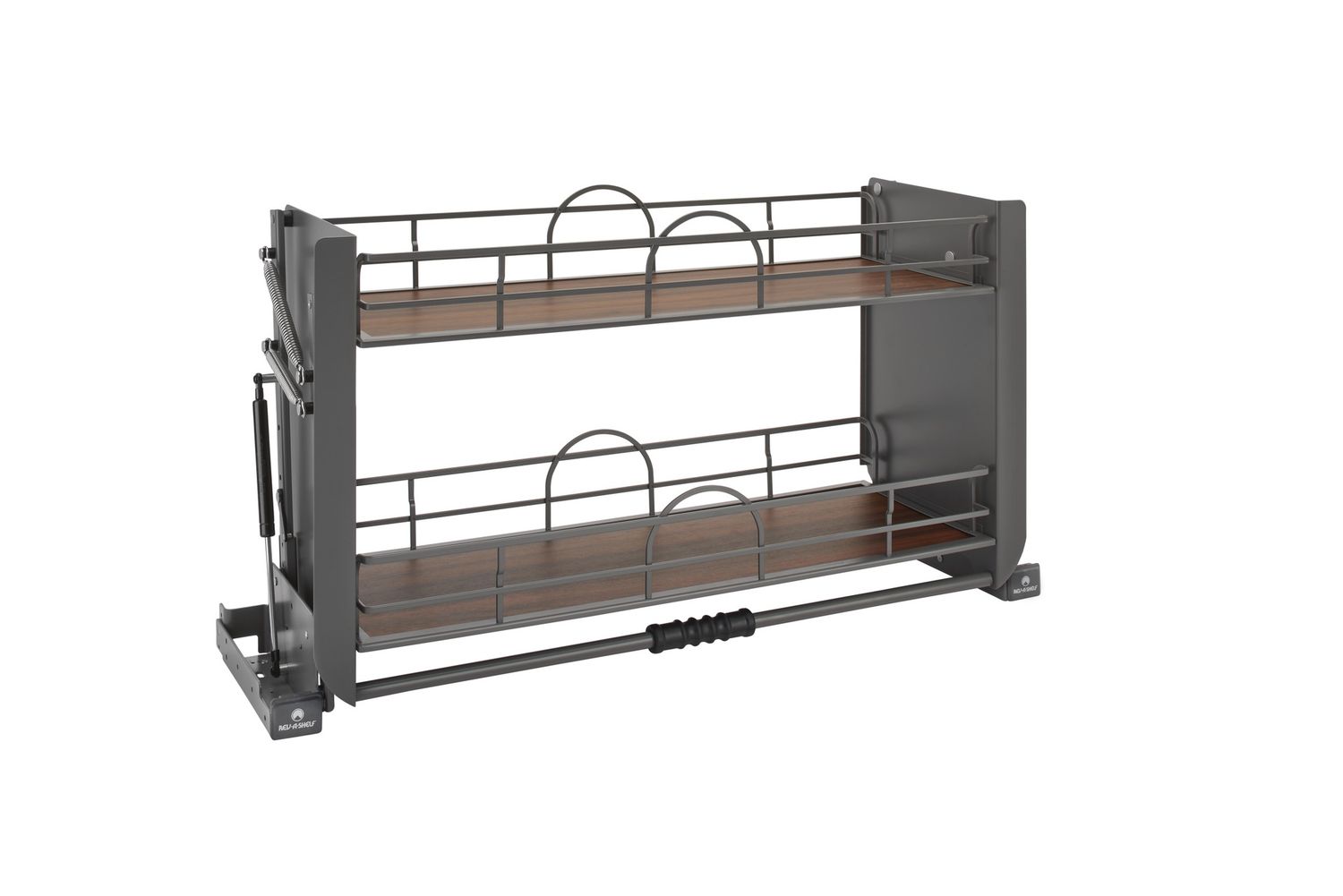 Rev-A-Shelf 36" ORION GREY PULL-DOWN SHELF - WC REV SPRINGS 5PD-36FOG