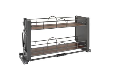 Rev-A-Shelf 36" ORION GREY PULL-DOWN SHELF - WC REV SPRINGS 5PD-36FOG