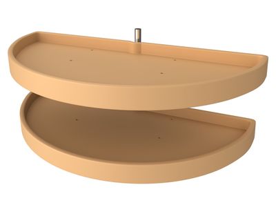 Rev-A-Shelf 39" HALF-M ALMOND 2 SHELF PIVOT 6842-39-15-570