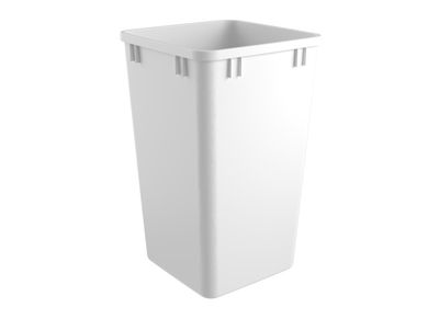 Rev-A-Shelf 27 QUART RAS WHITE WASTE CONTAINER RV-1024-52