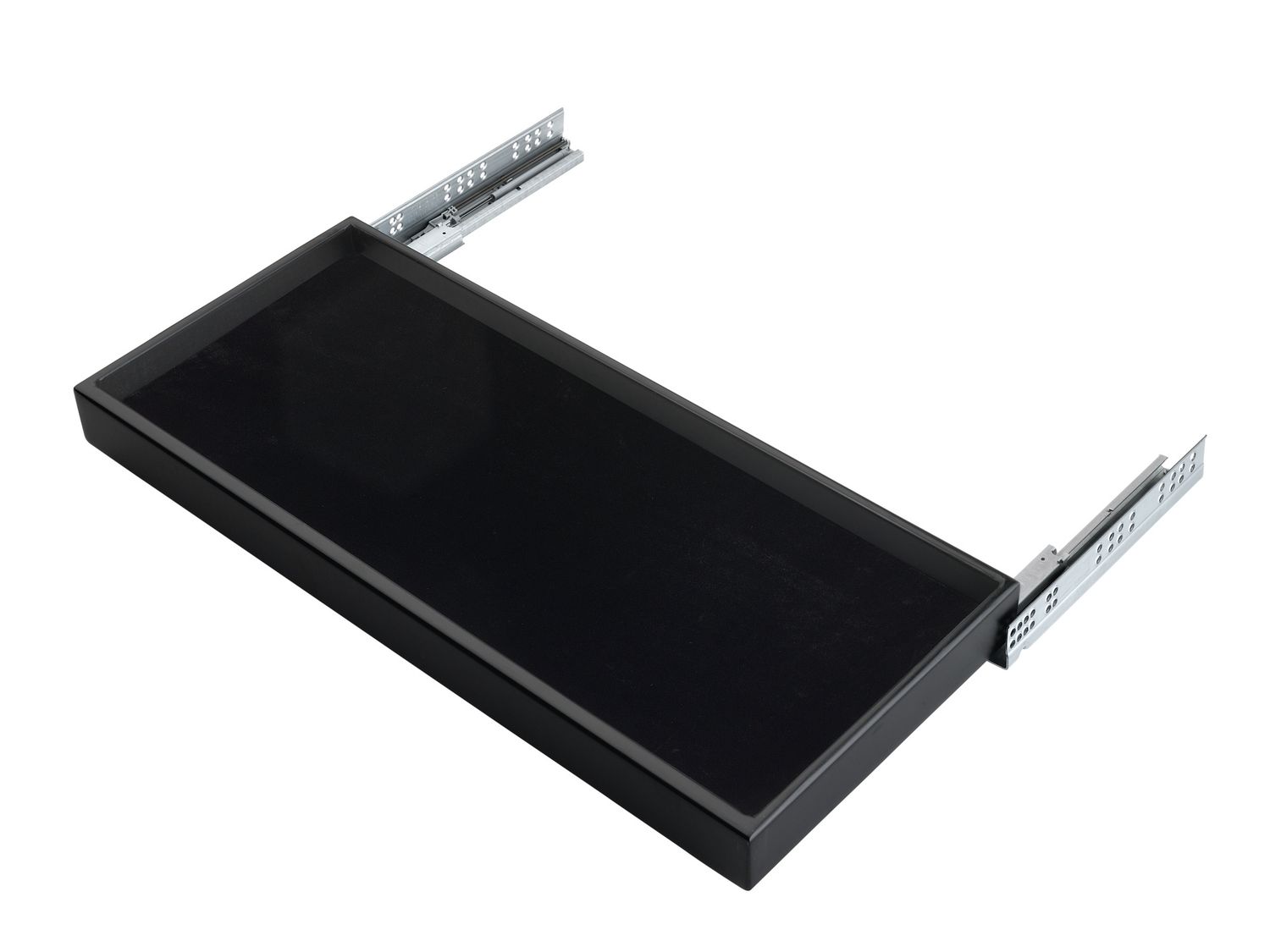Rev-A-Shelf 30" X  14" UNDERMOUNT VELVET JEWELRY DRAWER WITH SLIDES CVJD-3014UM-1