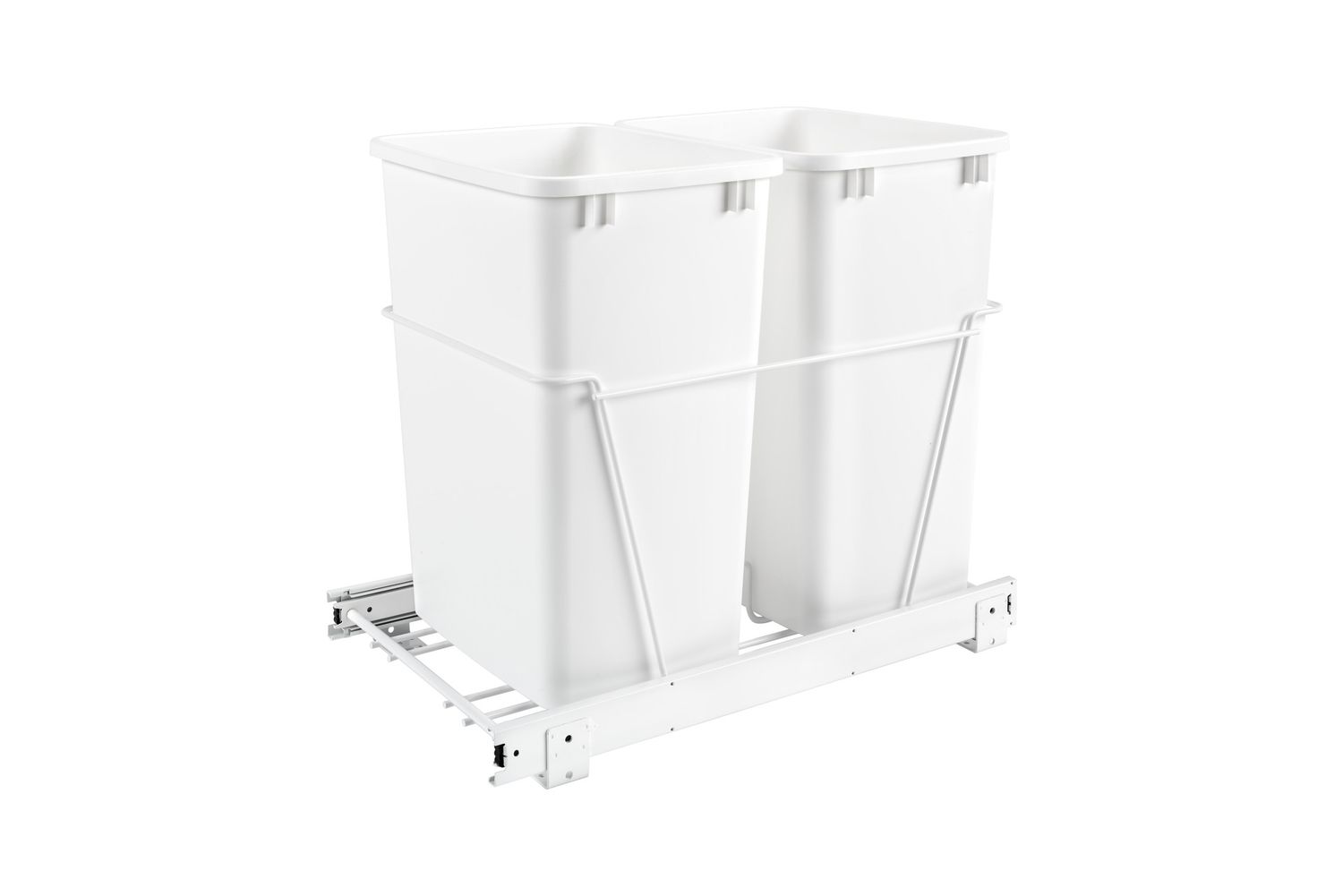 Rev-A-Shelf 35 QT DBL P-O WASTE CONTAINER RV-18PB-2