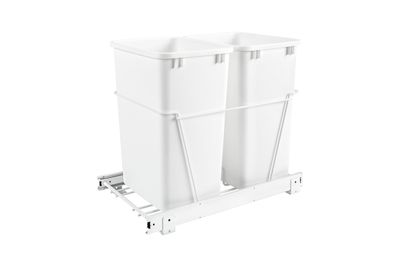 Rev-A-Shelf 35 QT DBL P-O WASTE CONTAINER RV-18PB-2