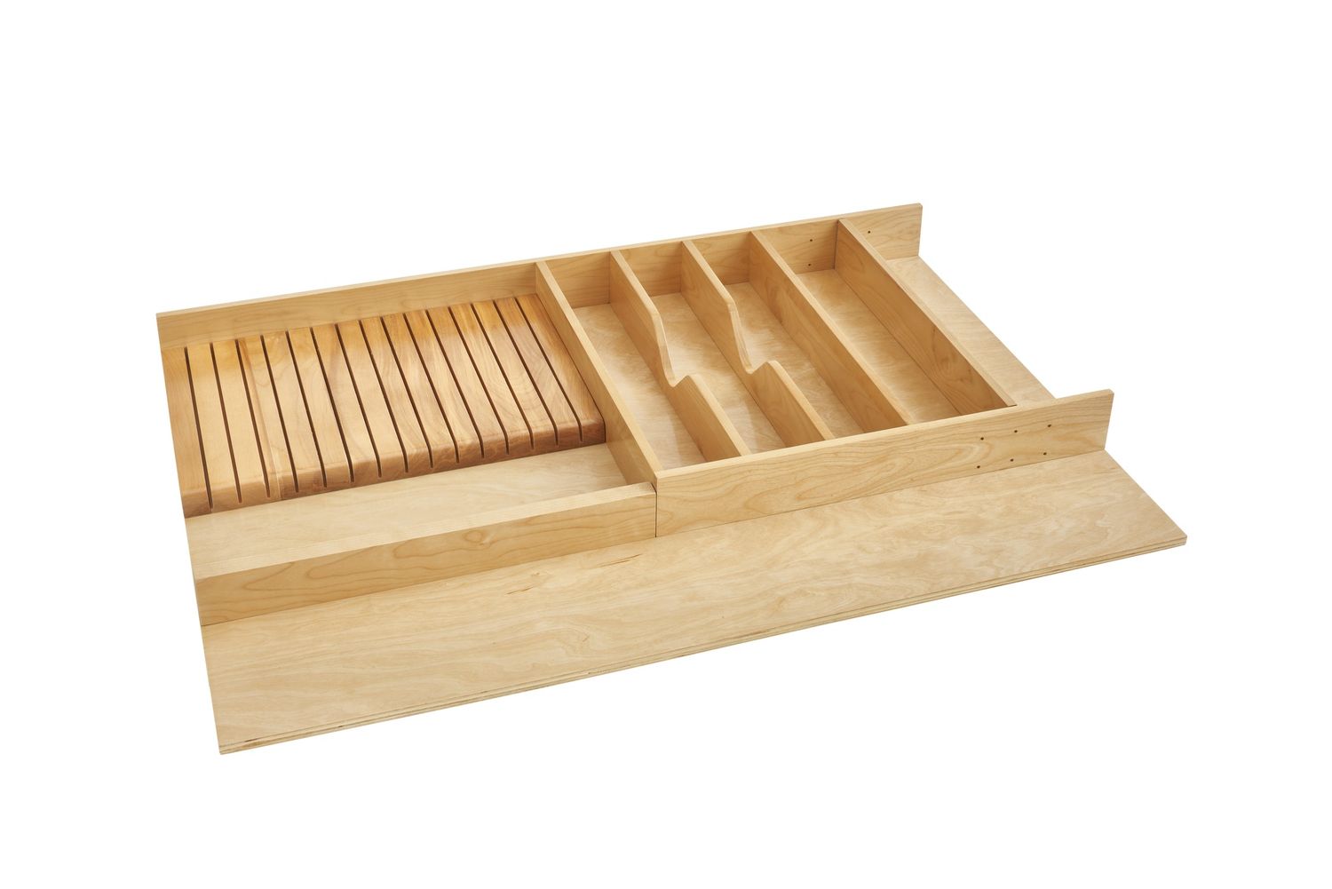 Rev-A-Shelf 36" WOOD UTILITY/ KNIFE BLOCK INSERT 4WUTKB-36-1