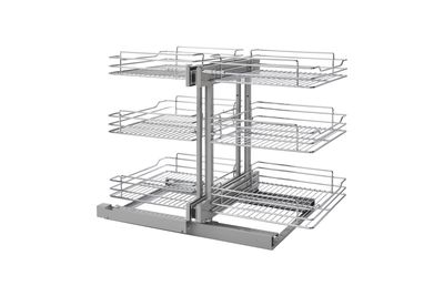 Rev-A-Shelf 3-TIER SOFT-CLOSE PSP FOR 18" CAB OPENING 5PSP3-18SC-CR