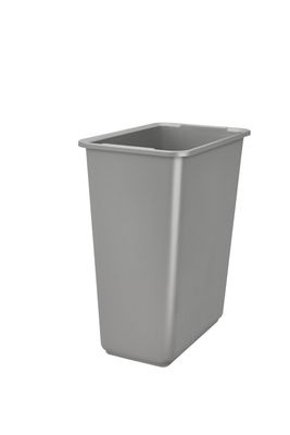 Rev-A-Shelf 30 QT. SILVER TRASH CAN 6700-61-17-52