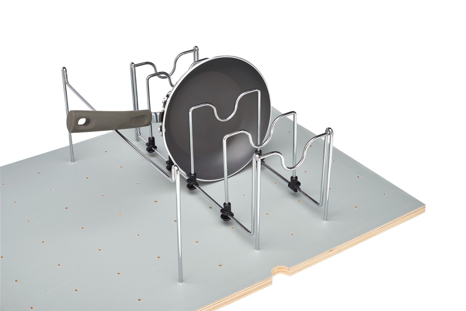 Rev-A-Shelf CHROME DRAWER COOKWARE DIVIDER 5DCD-1-CR