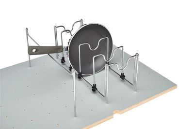 Rev-A-Shelf CHROME DRAWER COOKWARE DIVIDER 5DCD-1-CR