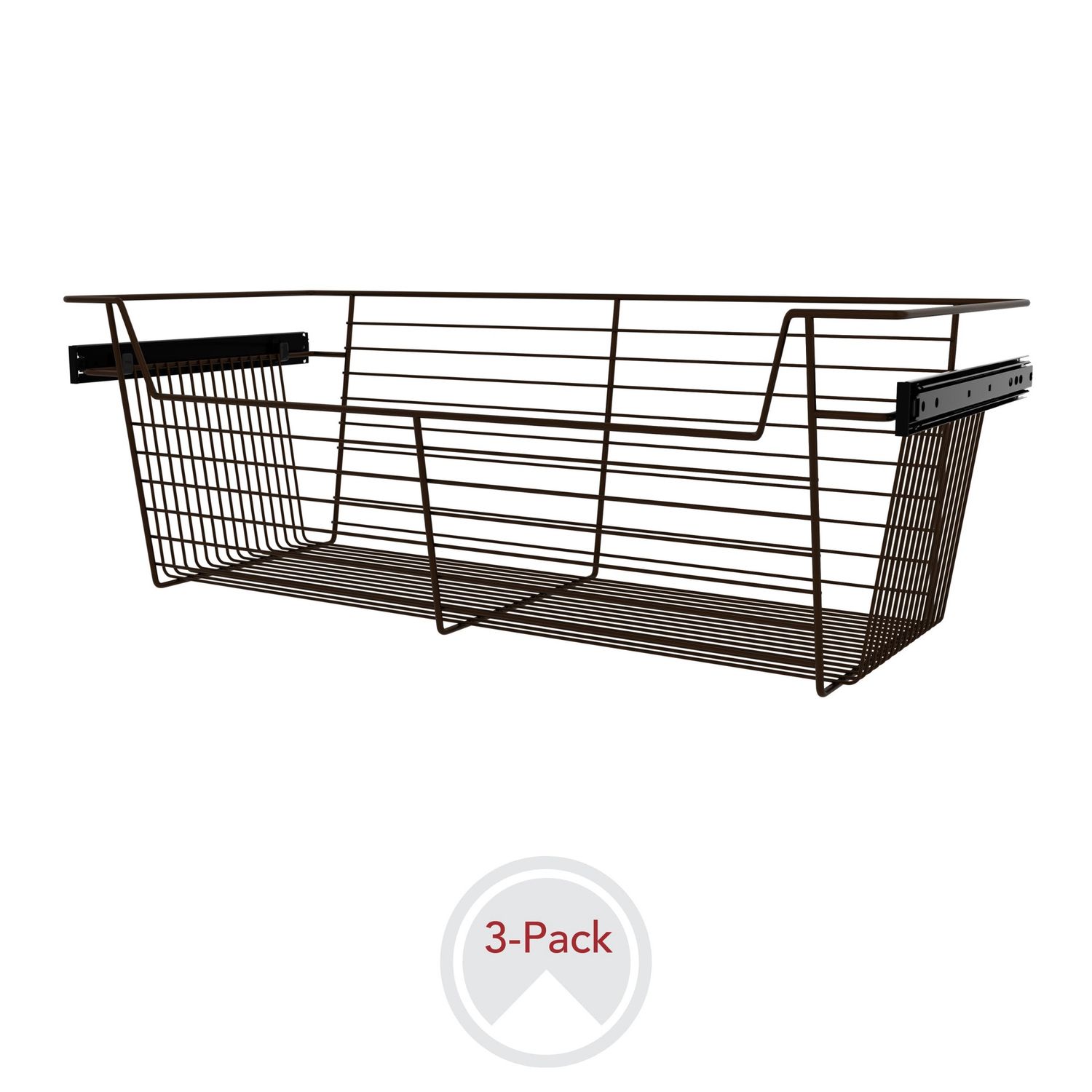 Rev-A-Shelf CLOSET BASKET 10"H X 30"W X 14"D BRONZE 3 PER CBSL-301410BZ-3