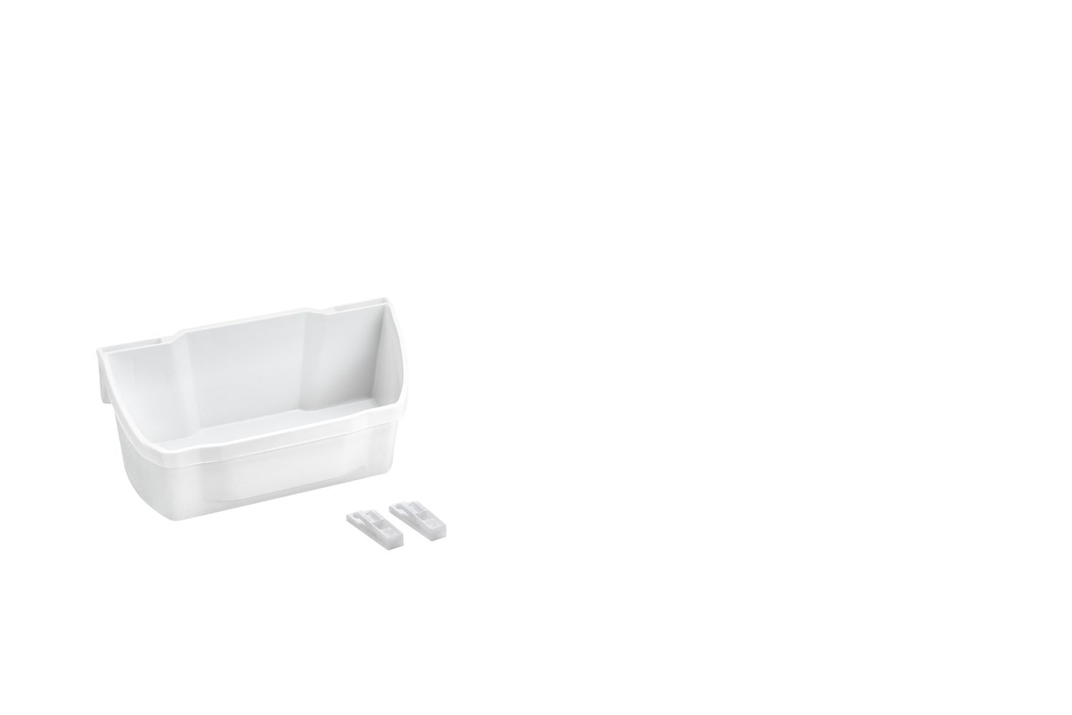 Rev-A-Shelf 8" DOOR STG WHITE 2 SHELF 6232-08-11-52