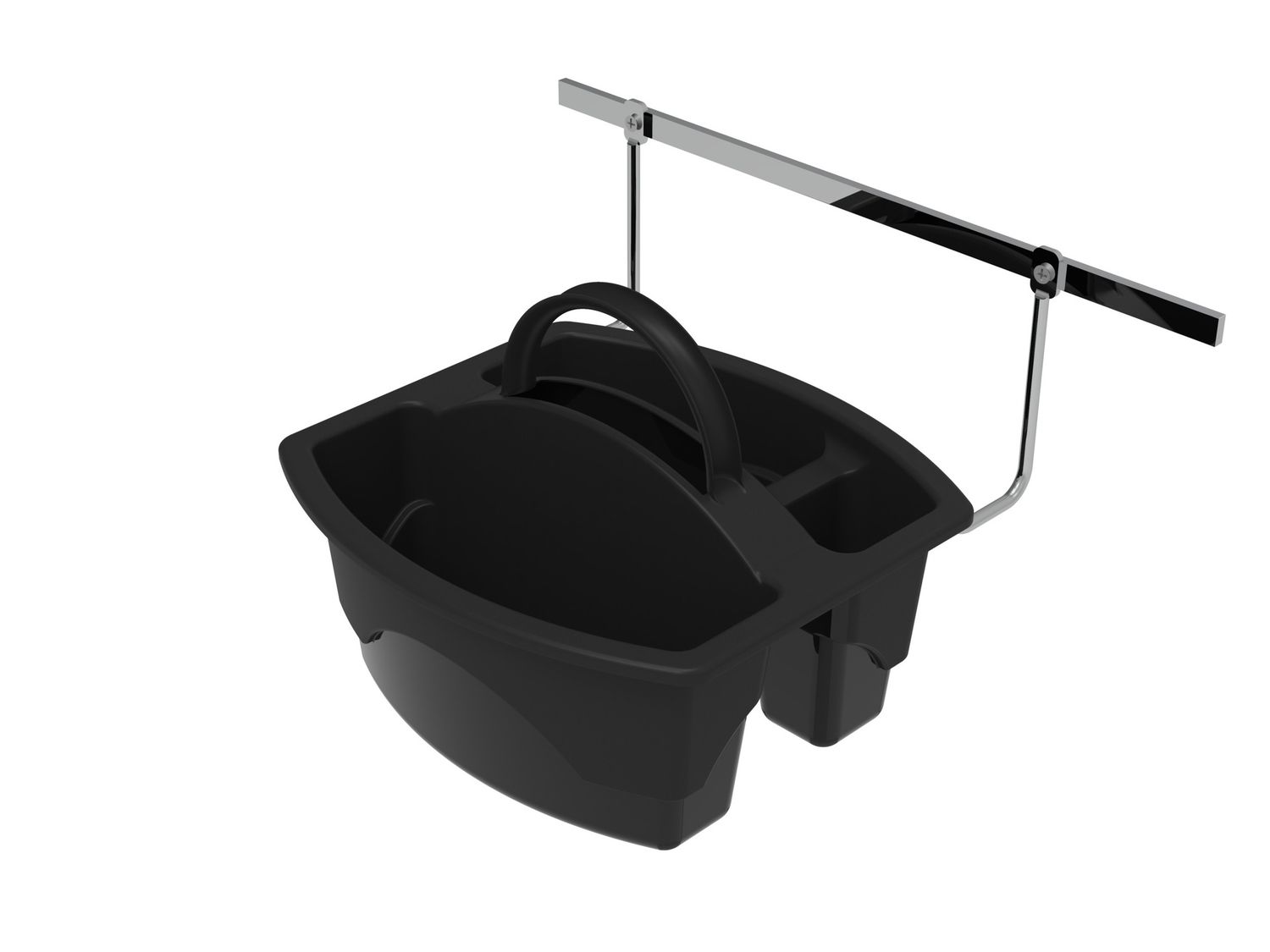 Rev-A-Shelf BLACK DOOR MOUNT CLEANING CADDY 5CCSO12-18-1
