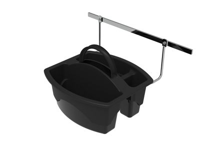 Rev-A-Shelf BLACK DOOR MOUNT CLEANING CADDY 5CCSO12-18-1