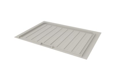 Rev-A-Shelf FLEXIBLE VANITY SINK BASE DRIP TRAY 27/30 SB CAB - AP GRAY SBVDTF-2730-14-1
