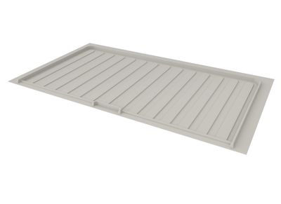 Rev-A-Shelf FLEXIBLE SINK BASE DRIP TRAY 39/42 SB CAB - AP GRAY SBDTF-3942-14-1