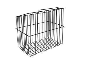 Rev-A-Shelf MATTE BLACK WIRE HAMPER 21"W X 13 1/2" D X 19 1/2" H CTOHBSL-211419-MB-1