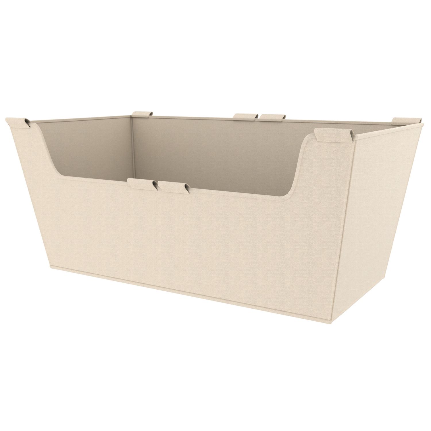 Rev-A-Shelf CANVAS BAG LINER 10"H X 24"W X 14" D TAN CBLSL-241410-T-1