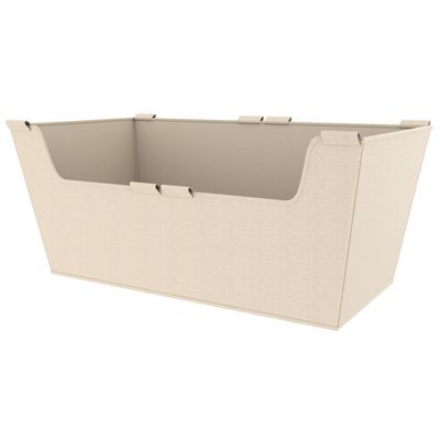 Rev-A-Shelf CANVAS BAG LINER 10"H X 24"W X 14" D TAN CBLSL-241410-T-1