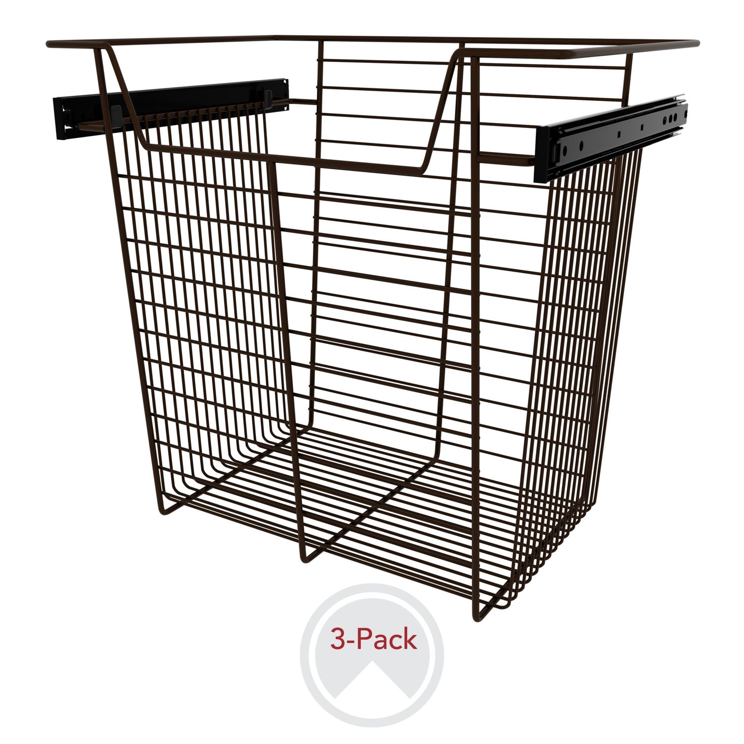 Rev-A-Shelf CLOSET BASKET 17"H X 18"W X 14"D BRONZE 3 PER CBSL-181417BZ-3
