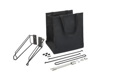 Rev-A-Shelf CLOTH TILT OUT HAMPER 18" W WITH HW BLACK CTOHSL-18-1