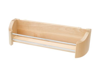 Rev-A-Shelf DOOR STORAGE WOOD TRAY, 14" W/SCREW-IN CLIPS SGL PACK 4231-14-52