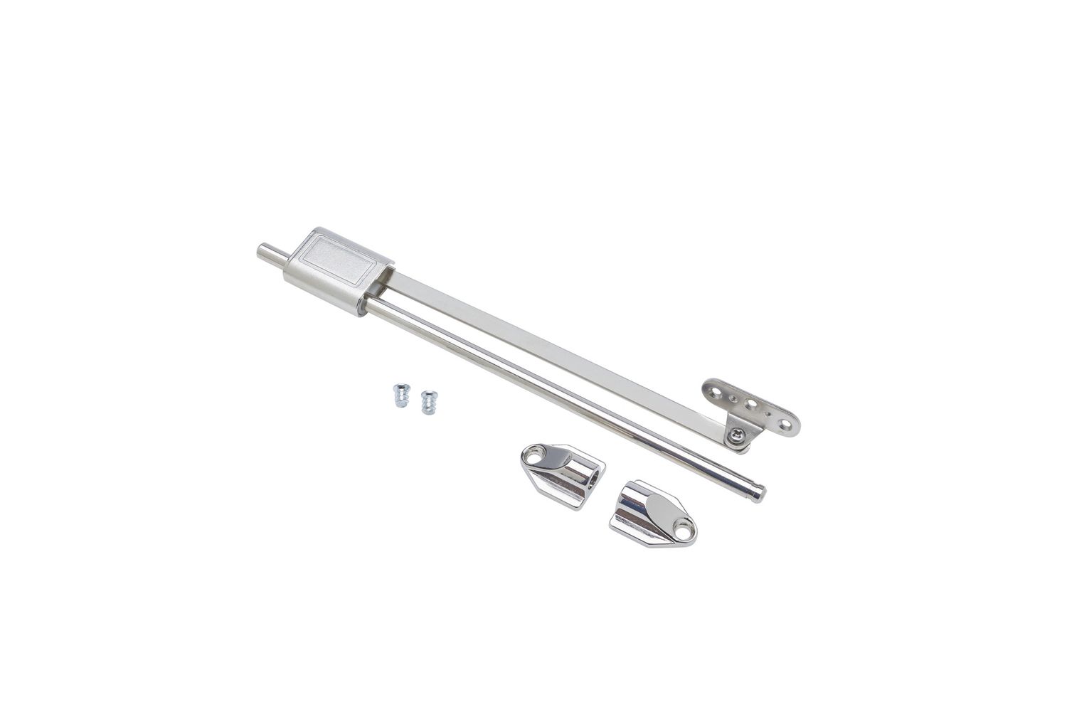 Rev-A-Shelf FLAP STAY  FOR SLANTED WIRE HAMPERS CHROME WITH HWCTOHSL/CTOBLB HAMPERS CTOHBSL-FS-1