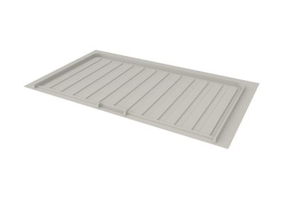 Rev-A-Shelf FLEXIBLE VANITY SINK BASE DRIP TRAY 33/36 SB CAB - AP GRAY SBVDTF-3336-14-1