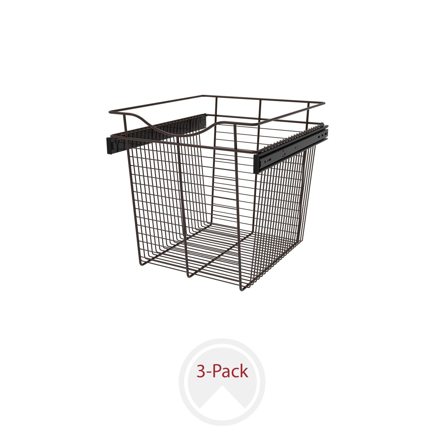 Rev-A-Shelf CLOSET BASKET 18"W x 20"D x 18"H ORB CB-182018ORB-3