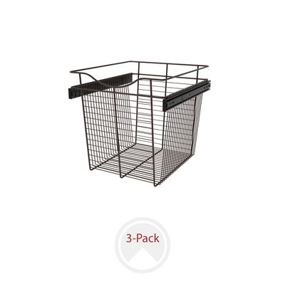 Rev-A-Shelf CLOSET BASKET 18"W x 20"D x 18"H ORB CB-182018ORB-3