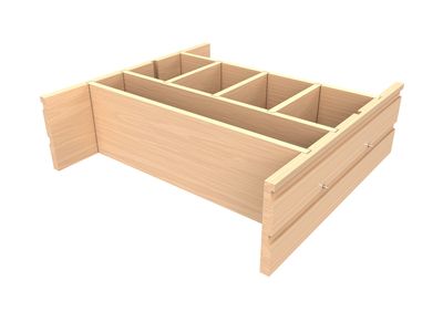 Rev-A-Shelf DEEP DRAWER DIVIDER SYSTEM - 21" &amp; 24" CABINET 4WDIV-24-1