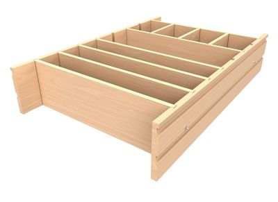 Rev-A-Shelf DEEP DRAWER DIVIDER SYSTEM - 33" &amp; 36" CABINET 4WDIV-36-1