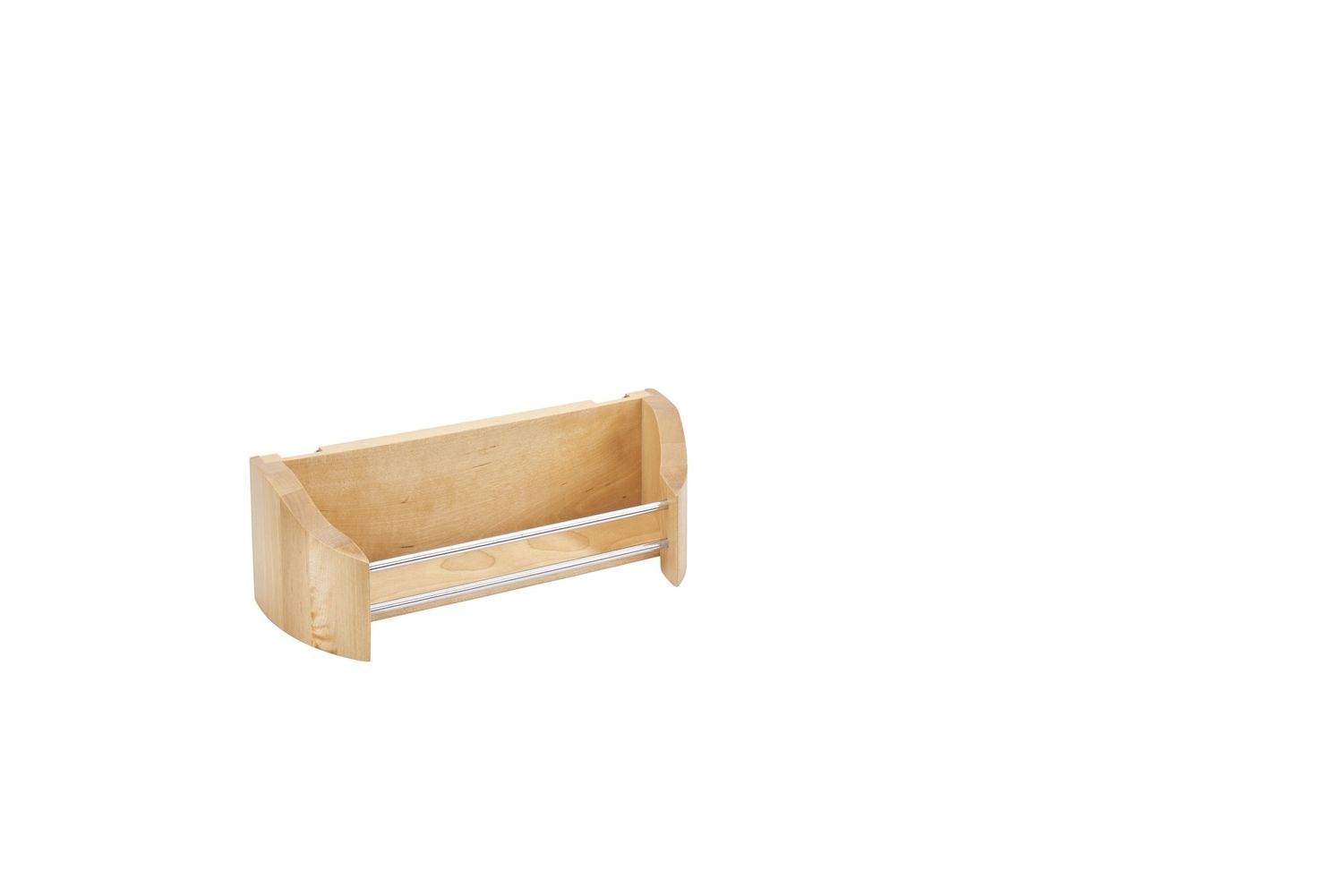 Rev-A-Shelf DOOR STORAGE WOOD TRAY, 11" W/SCREW-IN CLIPS SGL PACK 4231-11-52