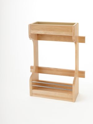 Rev-A-Shelf SINK BASE WOOD DOOR STORAGE 18" CABINET 4SBSU-18