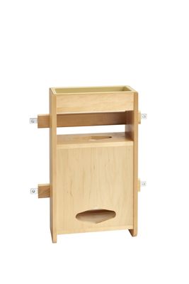 Rev-A-Shelf UNDERSINK PLASTIC BAG HOLDER W/ALM TRAY FOR 15" CABINET 4SPBD-15