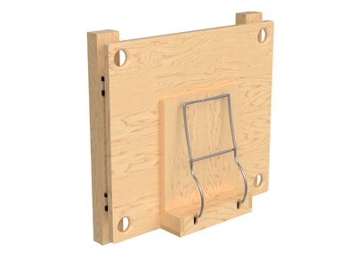 Rev-A-Shelf UNIVERSAL HOLDER BASE PULL OUT - B9 4UH-BC-9C