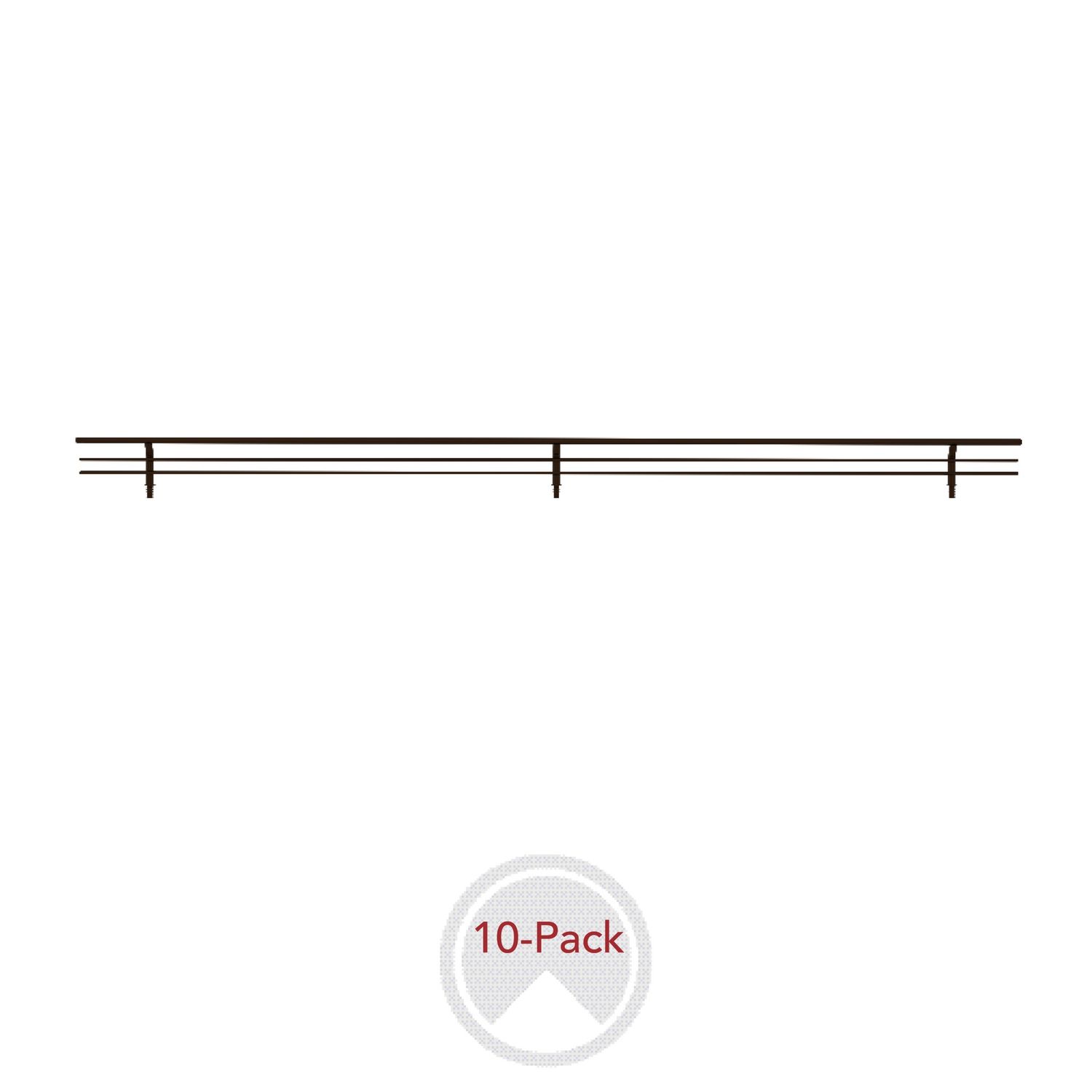 Rev-A-Shelf WIRE SHOE RAIL 30" BRONZE 10 PER CSRSL-30BZ-10
