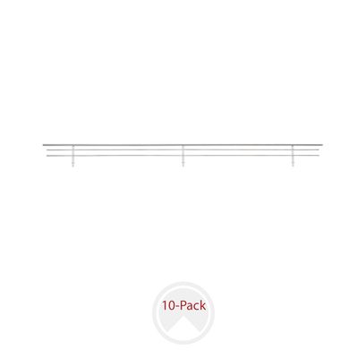 Rev-A-Shelf WIRE SHOE RAIL 29"  CHROME 10 PER CSR-29CR-10