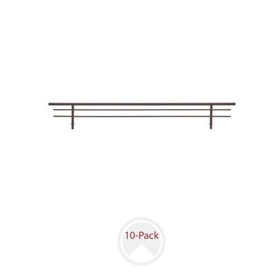 Rev-A-Shelf WIRE SHOE RAIL 17" OIL RUBBED BRONZE 10 PER CSR-17ORB-10