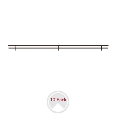 Rev-A-Shelf WIRE SHOE RAIL 36" BRONZE 10 PER CSRSL-36BZ-10