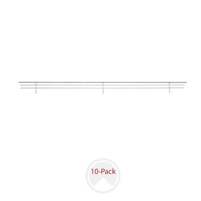Rev-A-Shelf WIRE SHOE RAIL 35"  10 PER CSR-35CR-10