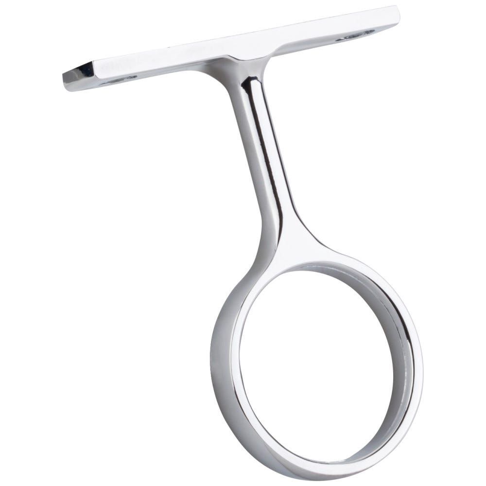 Hardware Resources M7370 Closet Rod Brackets Middle Mounting Bracket for 1-5/16" Round Rod., Colour: Polished Chrome