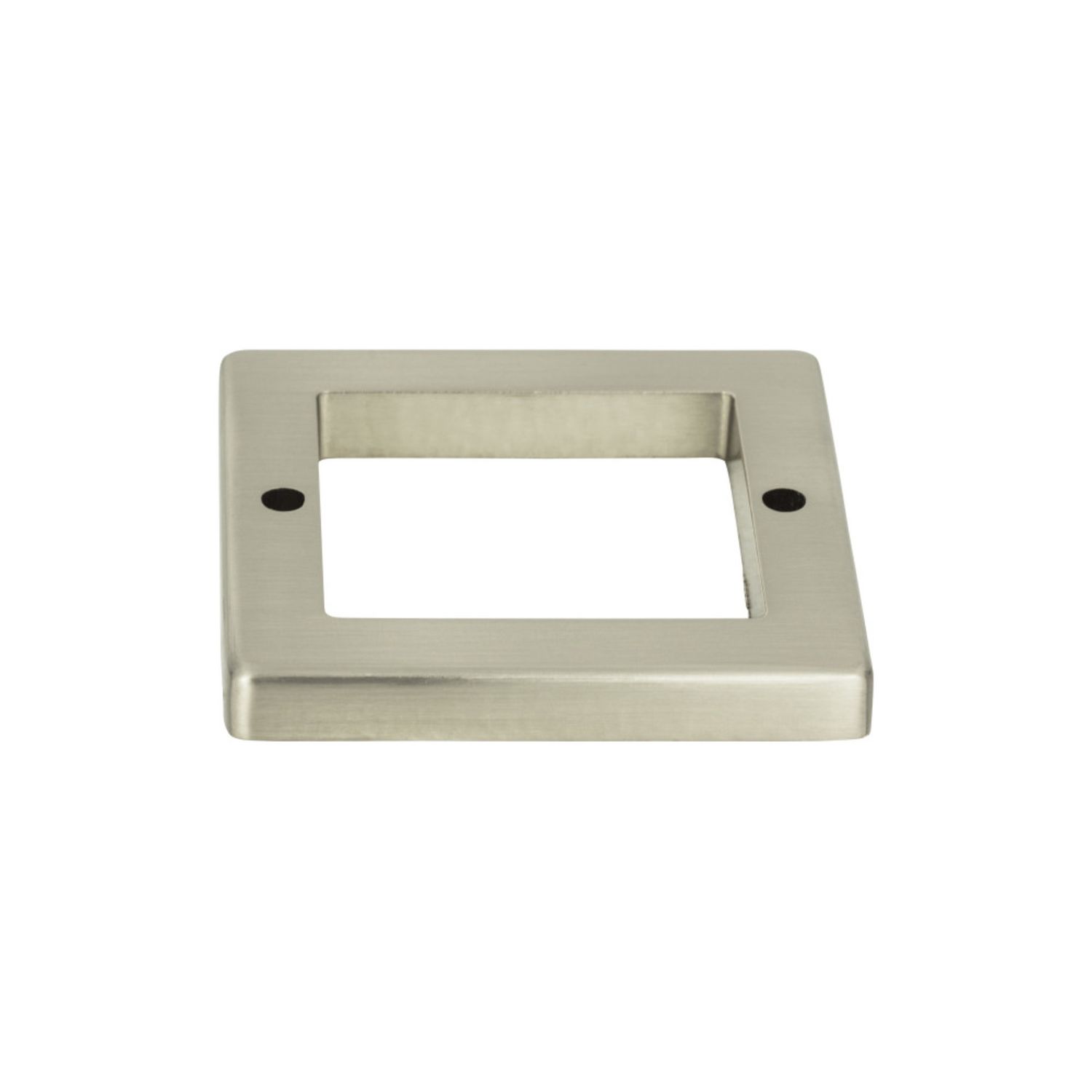 Atlas 393 Tableau Square Base 1 13/16 Inch, Colour: Brushed Nickel