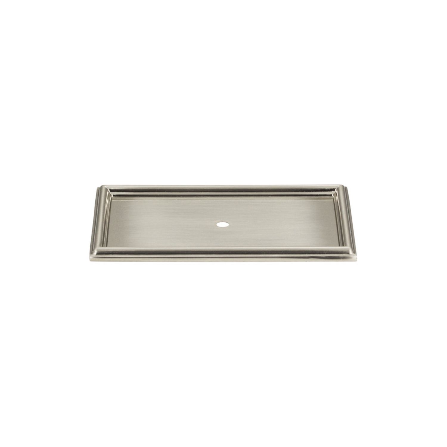 Atlas 379 Campaign Rope Backplate 3 11/16 Inch, Colour: Brushed Nickel