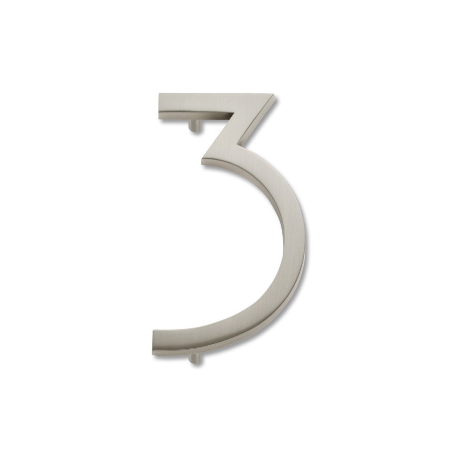 Atlas AVN3 Modern Avalon #3  6 Inch, Colour: Brushed Nickel